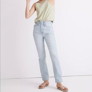 Madewell Classic Straight Full-Length Jeans in Fitzgerald Wash size 26